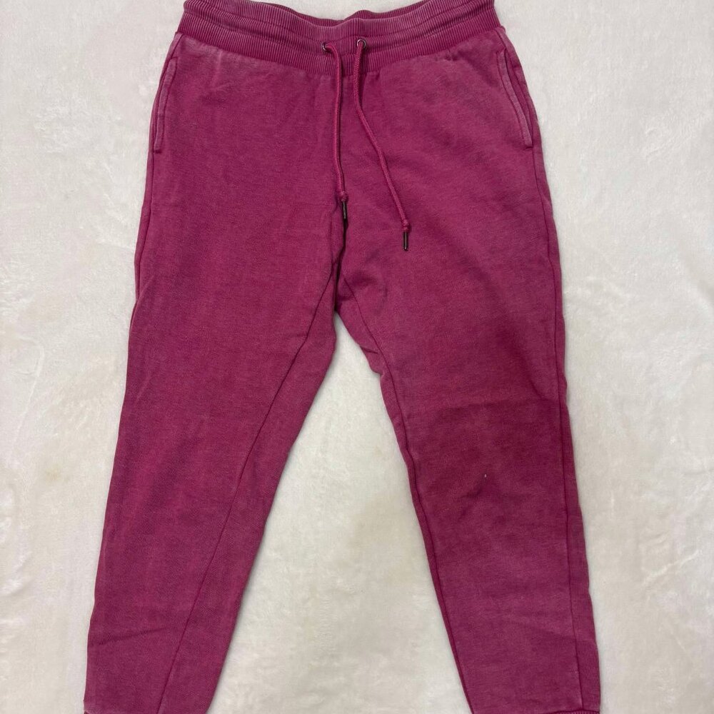 Women's Magenta Sweatpants with Pockets & a Drawstring by 90 Degree by Reflex